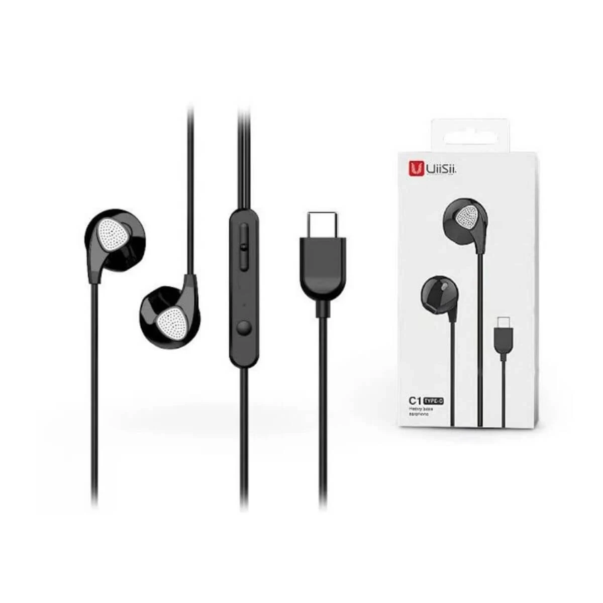 UiiSii CX Type-C HEAVY BASS In-Ear Dynamic Headset With Microphone