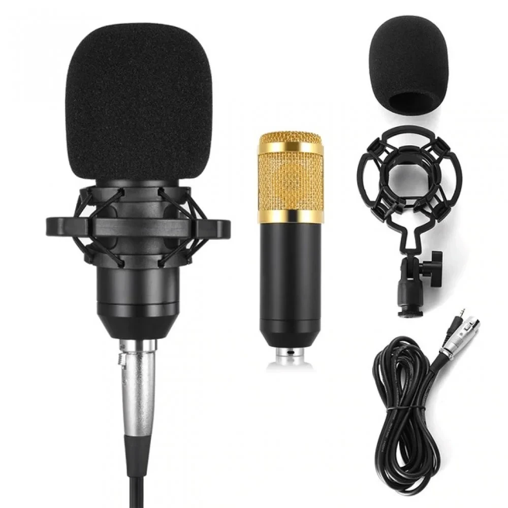 BM800 Microphone High Performance Condenser Microphone For YouTube Studio