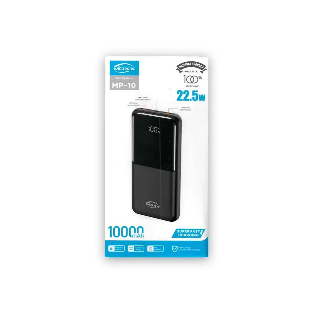 MOXX MP-10 22.5W 10000 Power Bank