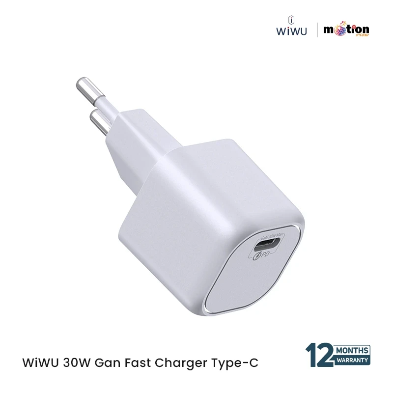 WiWU 30W Gan Fast Charger Type-C