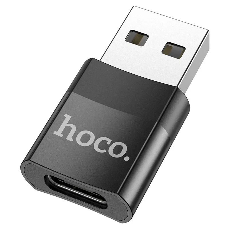 Hoco UA17 USB Male to Type-C Female USB 2.0 Adapter