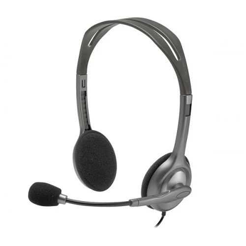Logitech H110 Stereo Headset With Dual 3.5mm Noise-Canceling Mic