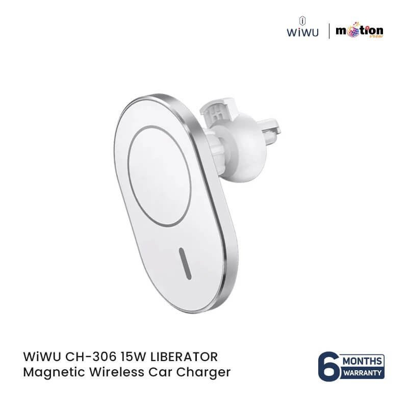 WiWU CH-306 15W Liberator Magnetic Wireless Car Charger