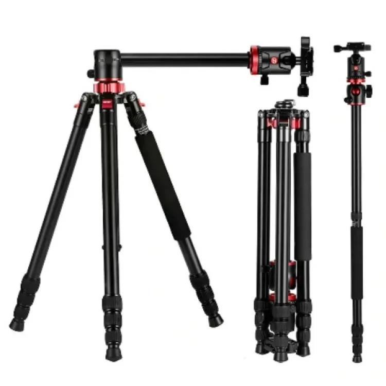 Zomei M8 Professional Camera Tripod And Overhead Gear With 72-Inch Extension Arm Monopod