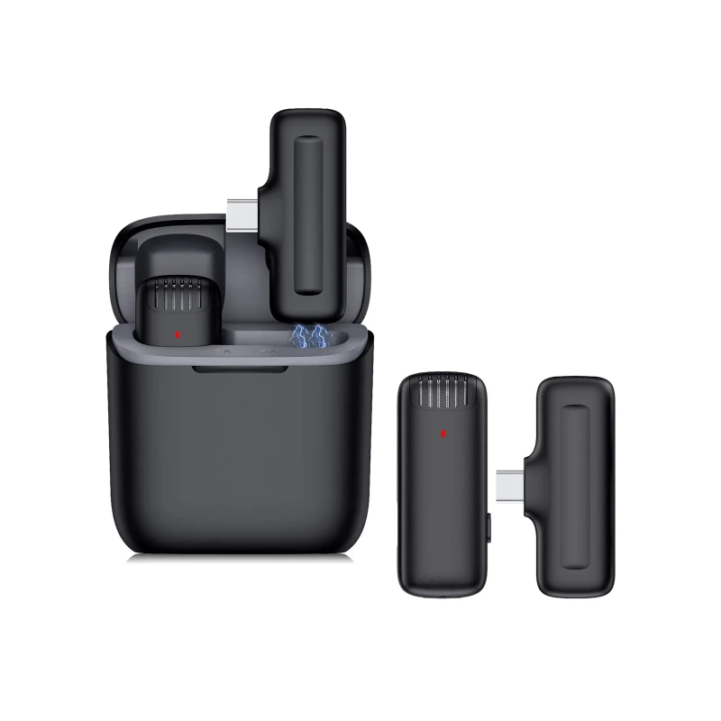 J11 Wireless Microphone With Charging Case – Type-C