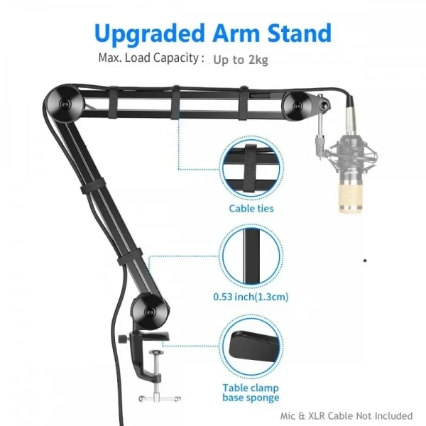 Microphone Monster Arm (Large Size, 21 Inch)