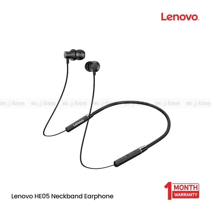 Lenovo HE05 Wireless In-Ear Neckband Earphone