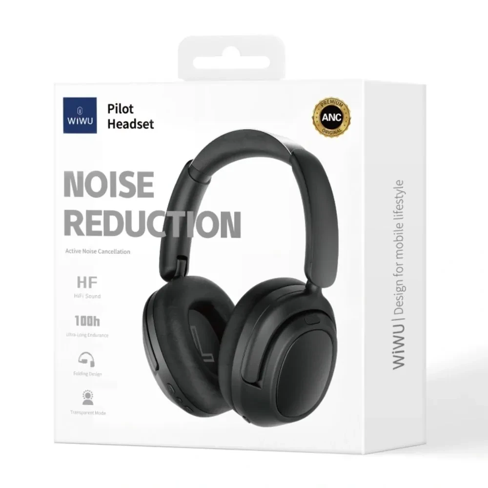 WIWU TD-03 Pilot Headset ANC Wireless Headphone