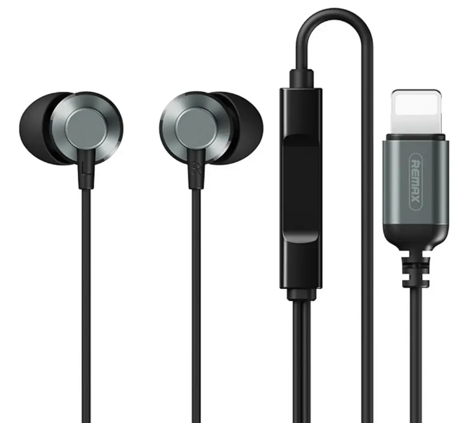 Remax RM-512i Lightning Metal Wired In-Ear Earphone