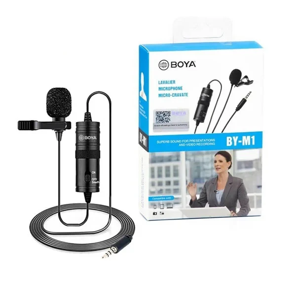 Boya BY-M1 Microphone For Smartphone, DSLR, Laptop, MacBook