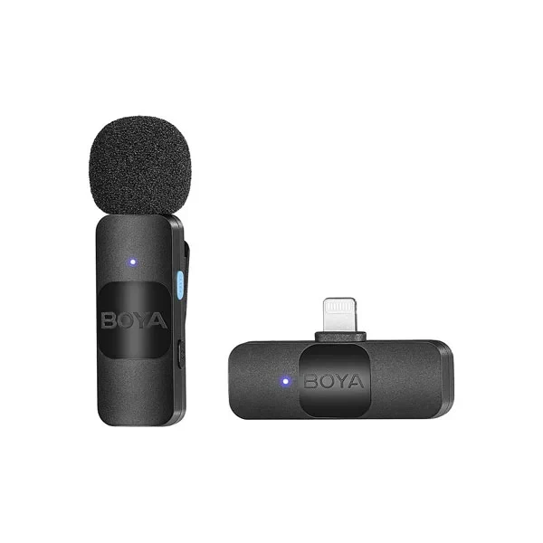 Boya BY-V1 Ultracompact 2.4GHz Wireless Microphone for IOS Device