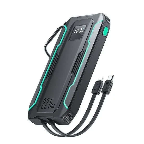 Joyroom JR-L017 10000mAh 22.5W Power Bank With Dual Cable