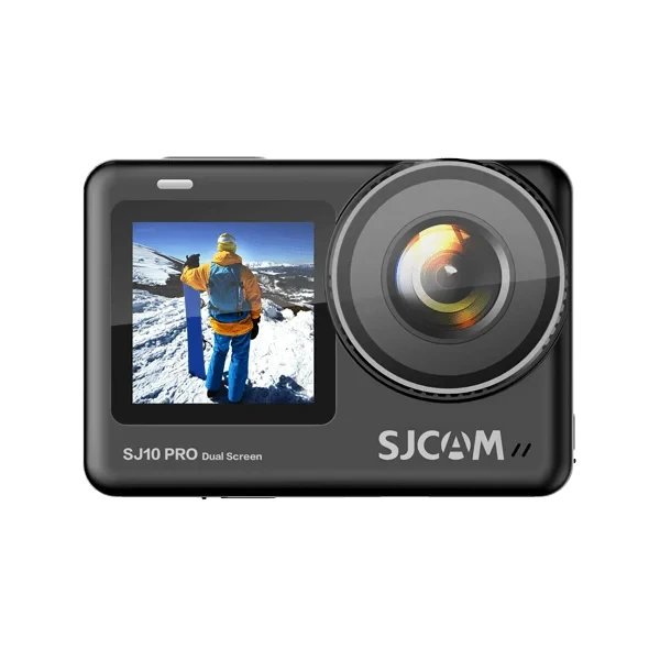 SJcam SJ10 Pro Dual Screen Action Camera (4K 60FPS, WiFi, Gyro Anti-Shake Ambarella Chip, Live Streaming, Body Waterproof, Sports DV)