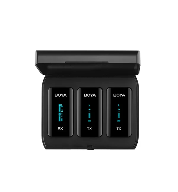 Boya BY-XM6-K2 2.4GHz Ultra-compact Wireless Microphone System Kit