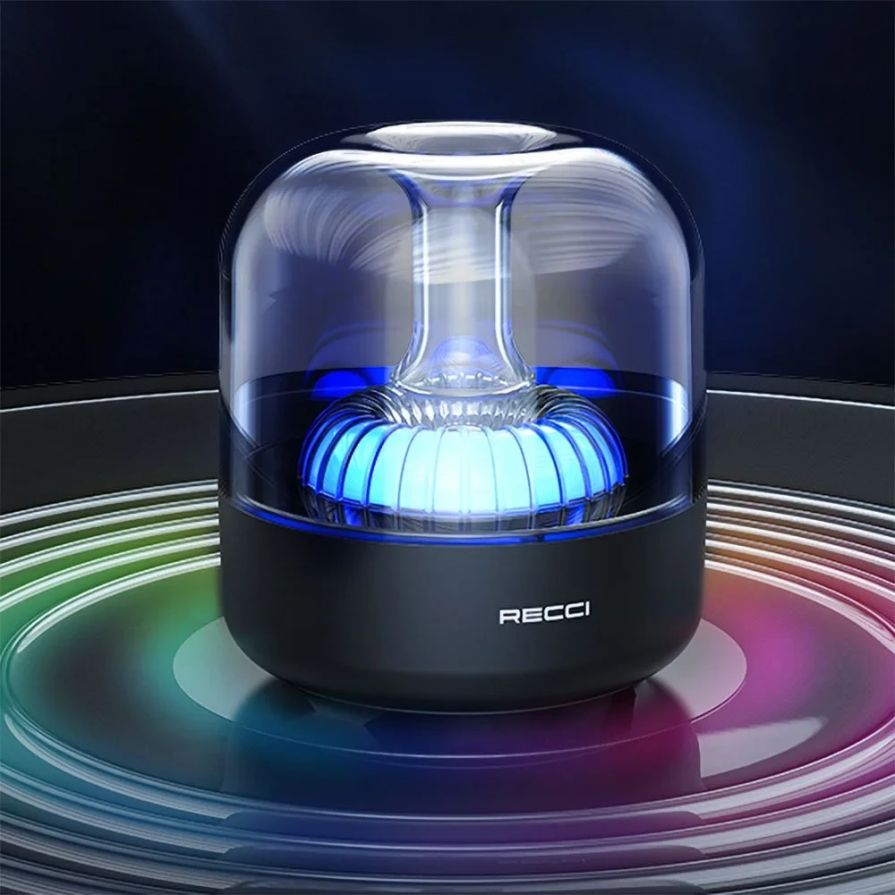 Recci RSK-W31 LED Light Amber Wireless Speaker