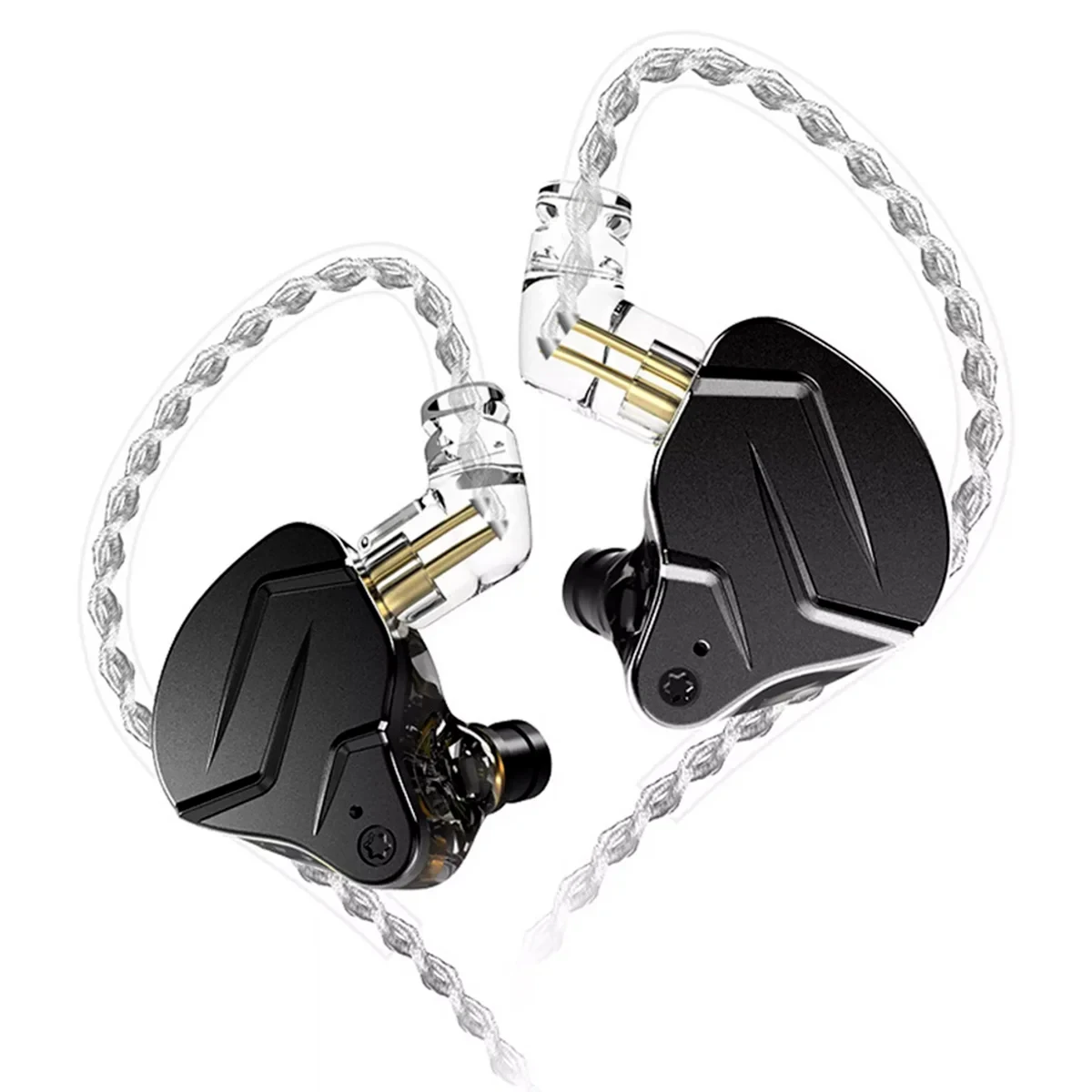 KZ ZSN Pro Hybrid 1BA 1DD Earphone