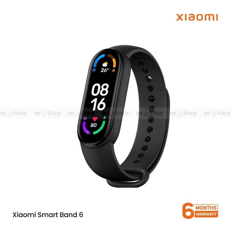 Xiaomi Smart Band 6 Amoled Full Screen Fitness Tracker with spO2
