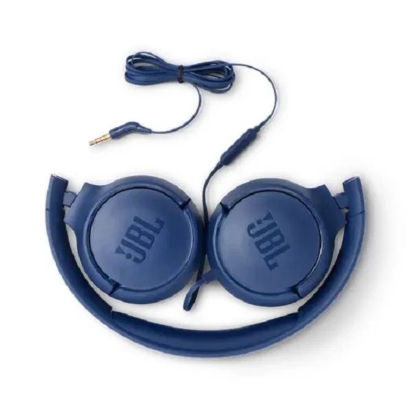 JBL Tune 500 Blue Wired Over-Ear Headphone