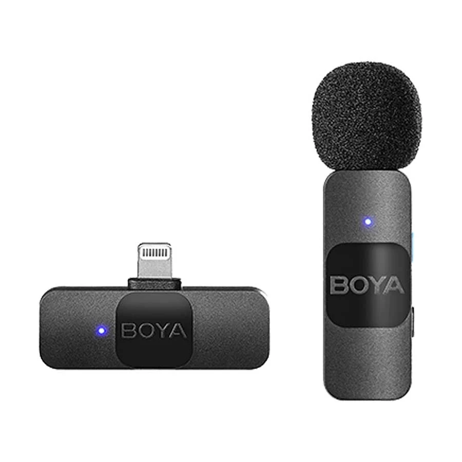 BOYA BY-V1 2.4GHz Wireless Microphone System For IPhone