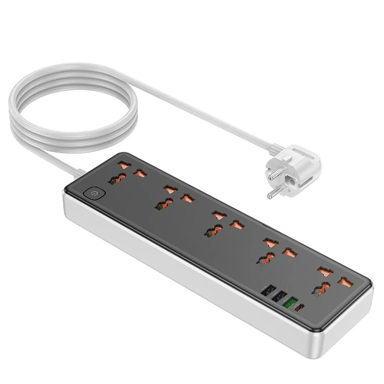 Hoco AC14A Rico 5-Position Socket (PD30W/1C3A) (EU)