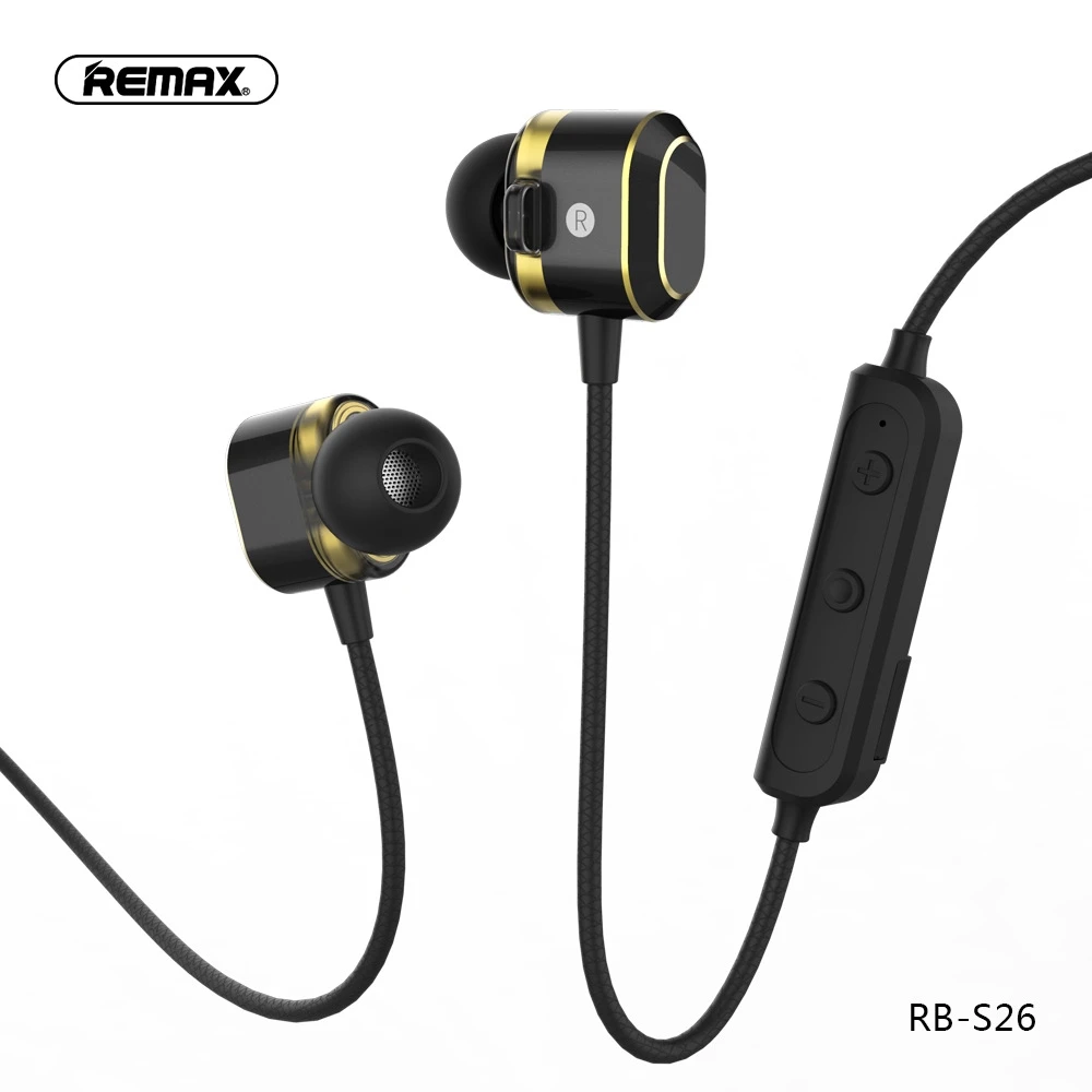 Remax RB-S26 Double Coil Bluetooth 5.0 Earphones