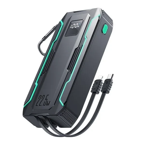 Joyroom JR-L018 20000mAh 22.5W Power Bank With Dual Cable
