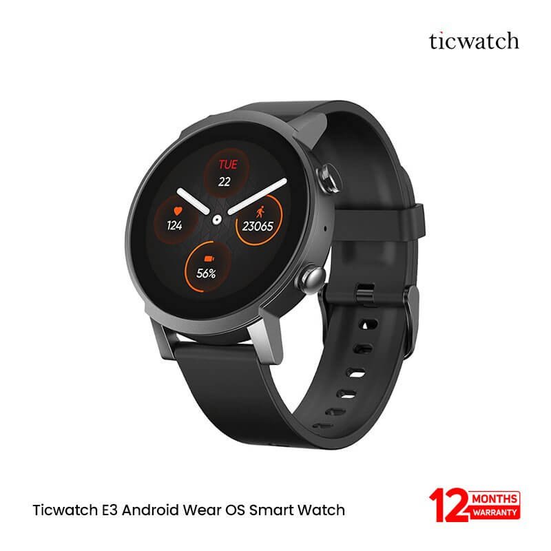 TicWatch E3 Android Wear OS Smart Watch